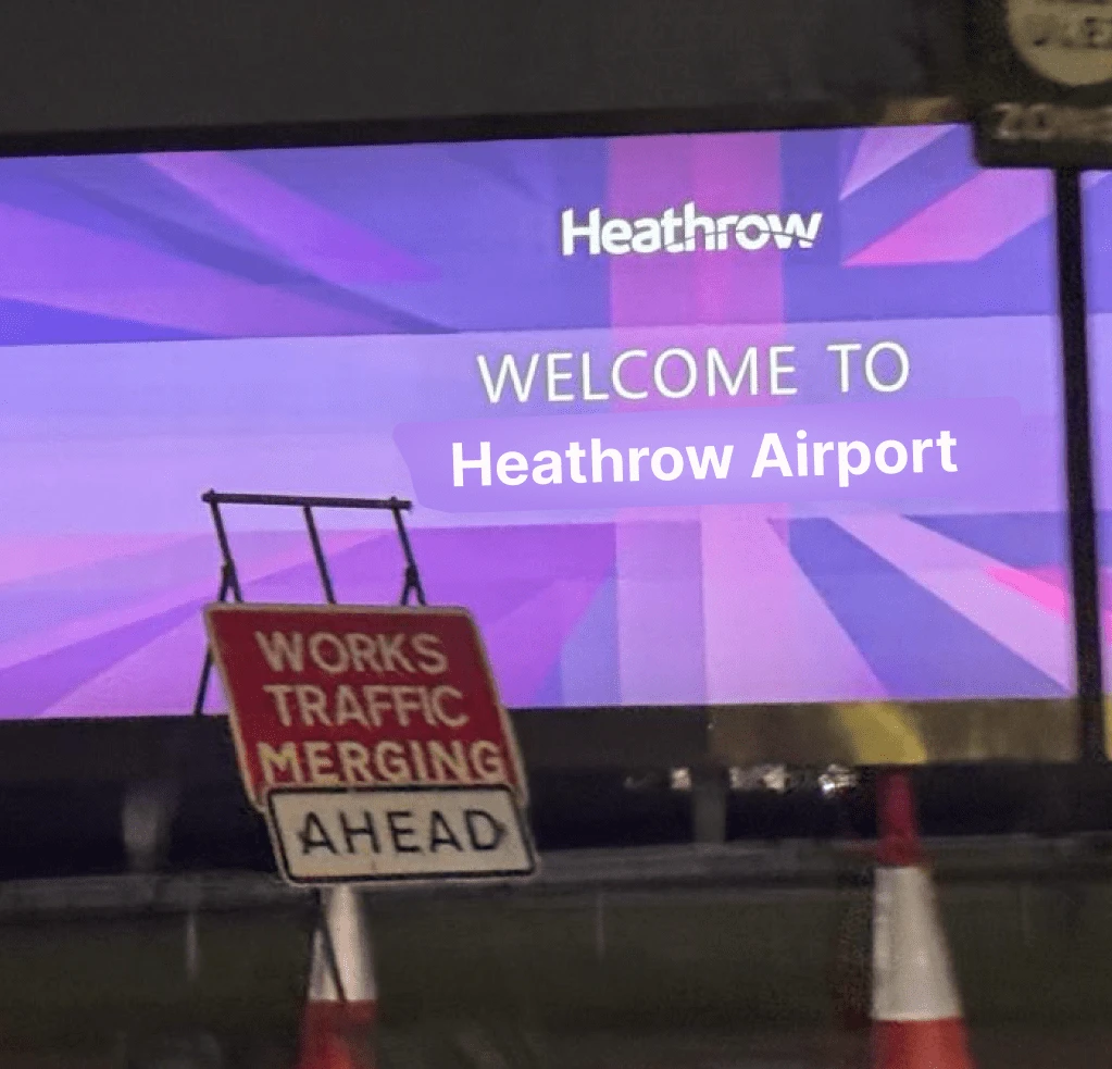 Welcome to Heathrow Airport