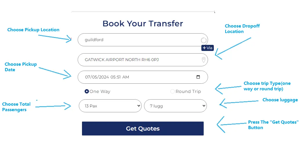 Booking Process